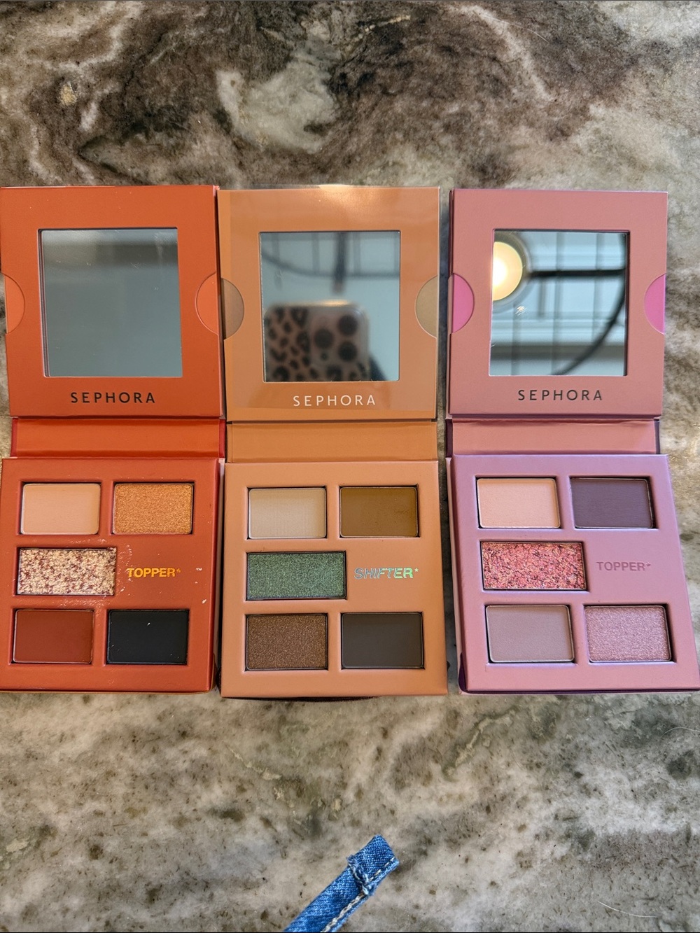 Eyeshadow Trio Palettes - 3 Palettes